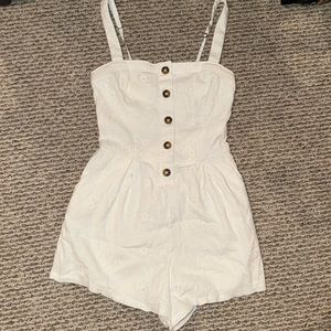 Hollister Flowered Romper